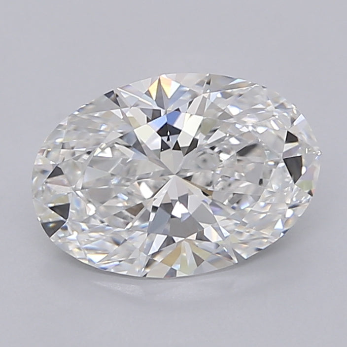 2.00 Carat Oval Shaped, Excellent Cut, E Color, VVS1 Clarity, IGI Certified Lab Grown Diamond