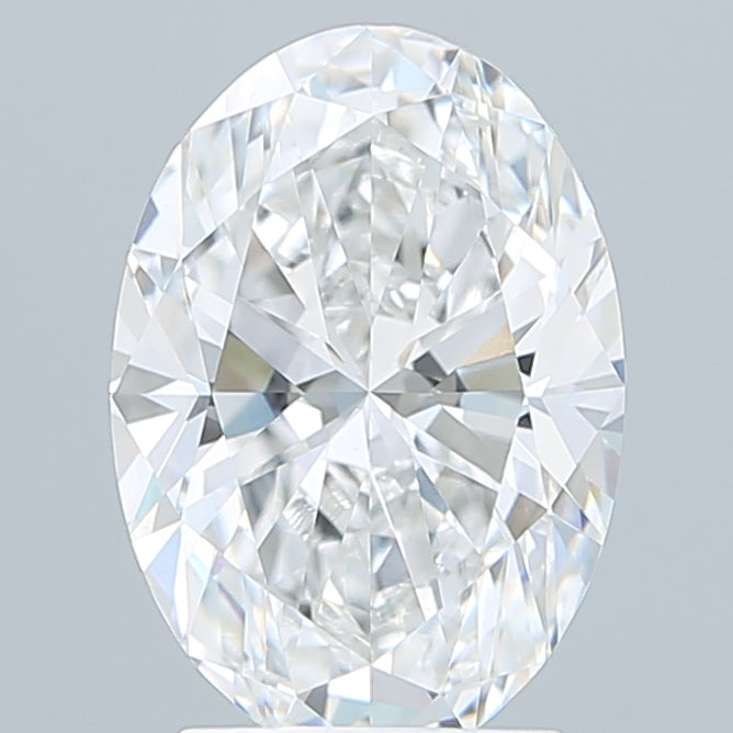 2.59 Carat Oval Shaped, Ideal Cut, D Color, VVS2 Clarity, IGI Certified Lab Grown Diamond