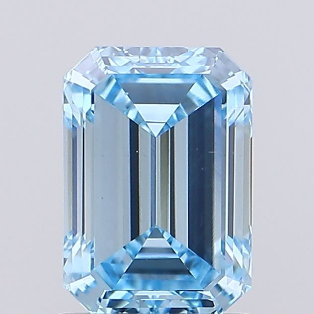 1.05 Carat Emerald Shaped, Excellent Cut, VS1 Clarity, IGI Certified Lab Grown Diamond