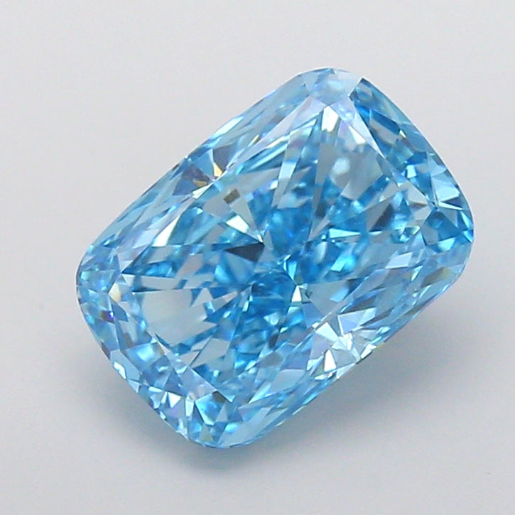 4.01 Carat Cushion Shaped, Very Good Cut, VVS2 Clarity, IGI Certified Lab Grown Diamond
