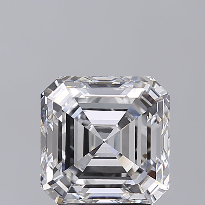 3.00 Carat Asscher Shaped, Very Good Cut, E Color, VS1 Clarity, IGI Certified Lab Grown Diamond