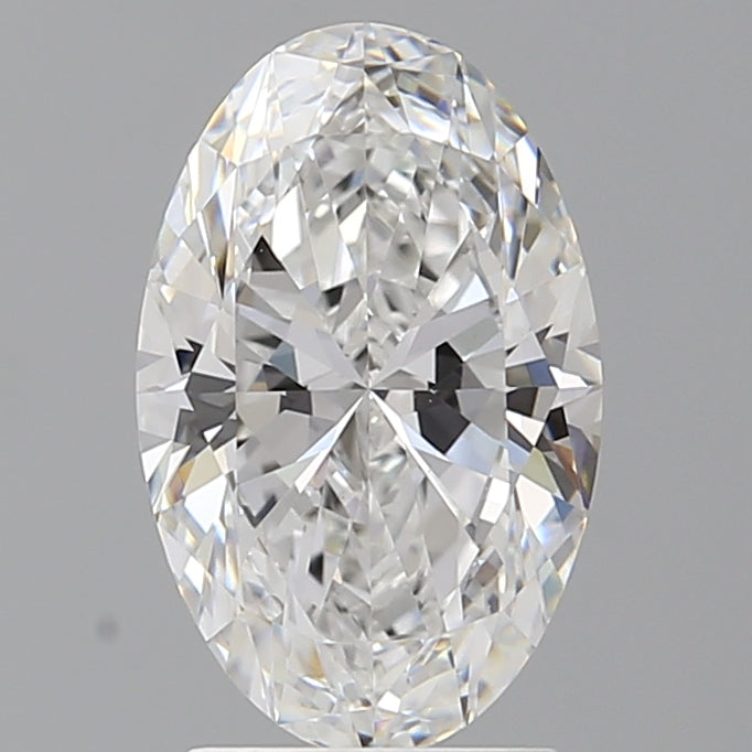 2.59 Carat Oval Shaped, Ideal Cut, E Color, VVS2 Clarity, IGI Certified Lab Grown Diamond