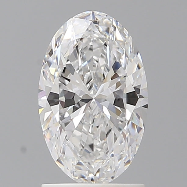 1.56 Carat Oval Shaped, Ideal Cut, D Color, VS1 Clarity, IGI Certified Lab Grown Diamond
