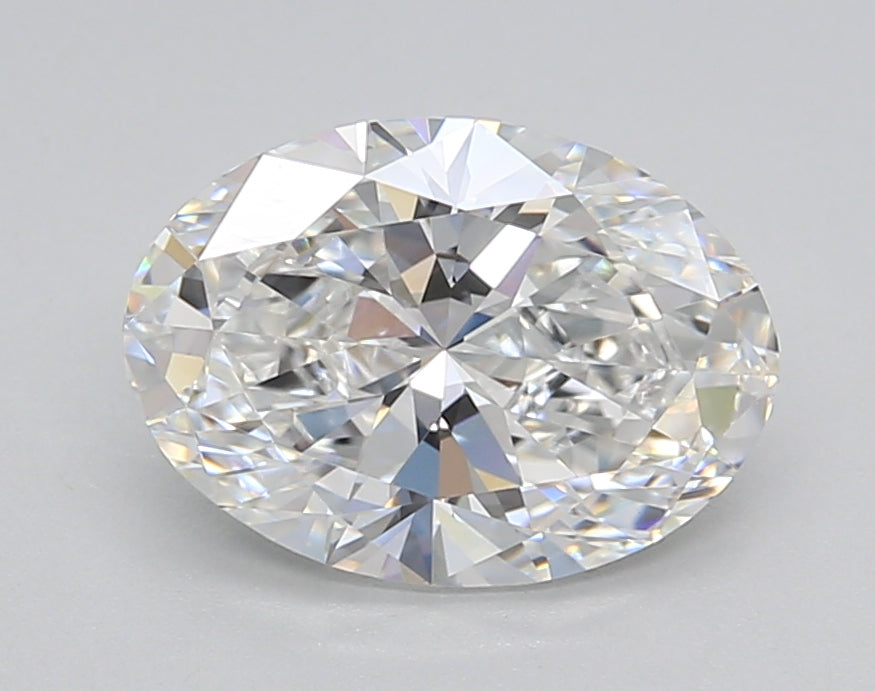 2.01 Carat Oval Shaped, Ideal Cut, E Color, VS1 Clarity, GIA Certified Lab Grown Diamond