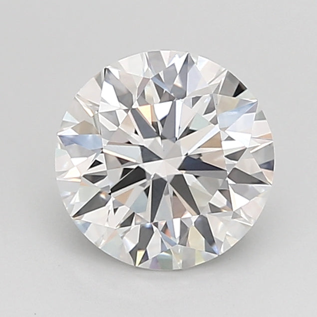 1.54 Carat Round Shaped, Ideal Cut, E Color, VVS2 Clarity, IGI Certified Lab Grown Diamond