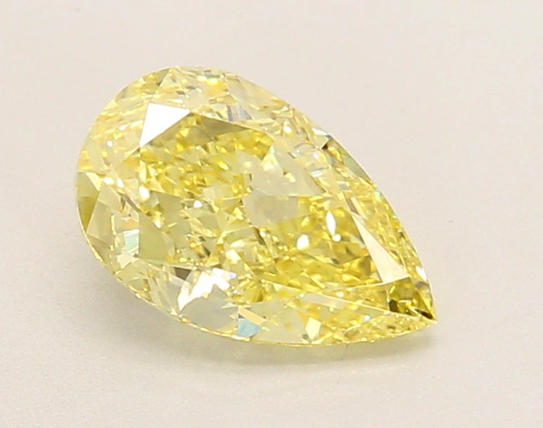 1.26 Carat Pear Shaped, Excellent Cut, VVS2 Clarity, IGI Certified Lab Grown Diamond