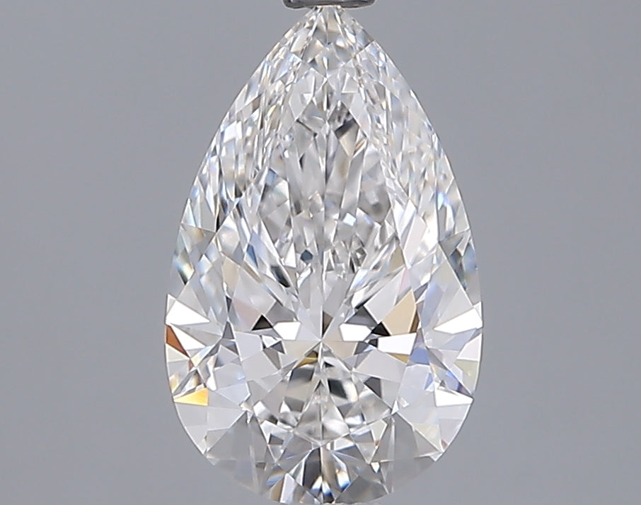 1.55 Carat Pear Shaped, Ideal Cut, E Color, VVS1 Clarity, IGI Certified Lab Grown Diamond
