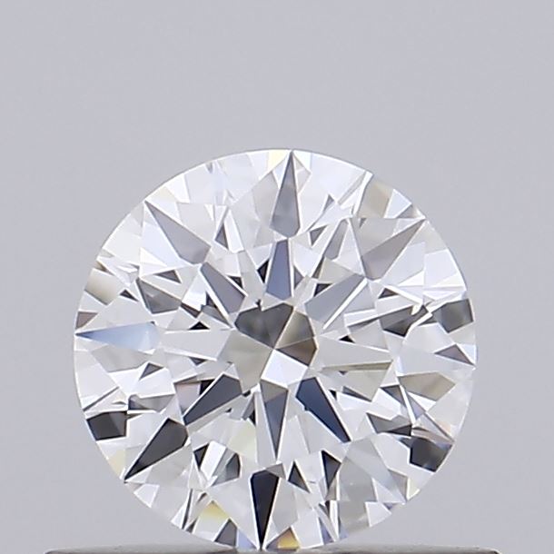 0.54 Carat Round Shaped, Ideal Cut, D Color, VVS2 Clarity, IGI Certified Lab Grown Diamond