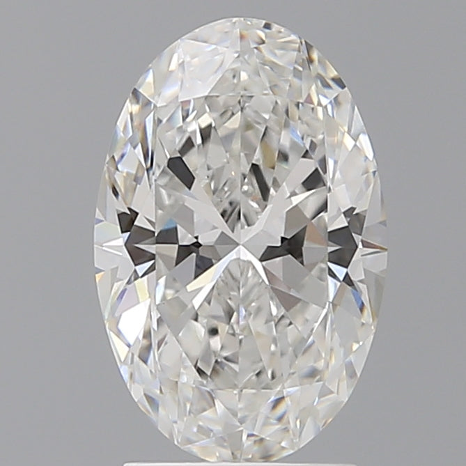 2.56 Carat Oval Shaped, Ideal Cut, E Color, VVS2 Clarity, IGI Certified Lab Grown Diamond