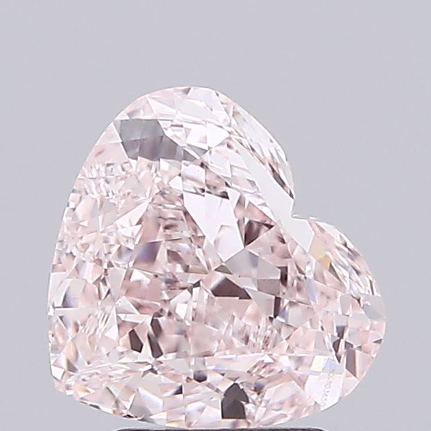 3.01 Carat Heart Shaped, Ideal Cut, VS1 Clarity, IGI Certified Lab Grown Diamond