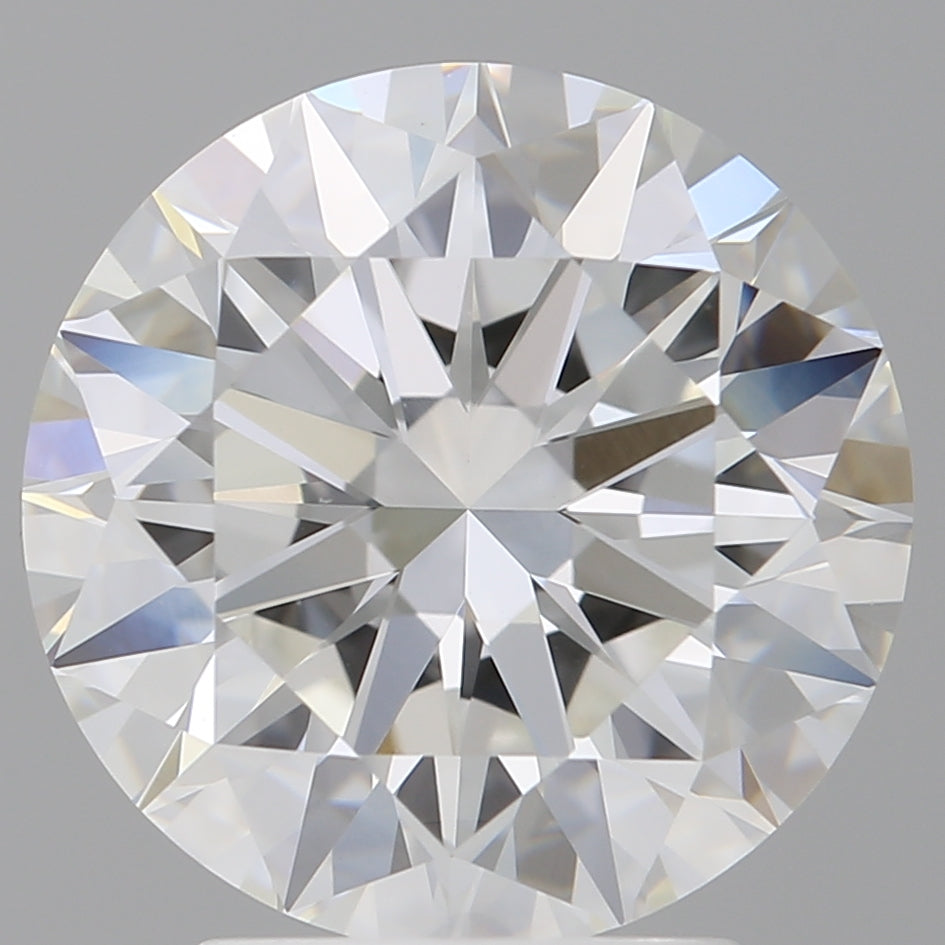 3.52 Carat Round Shaped, Excellent Cut, E Color, VVS2 Clarity, IGI Certified Lab Grown Diamond