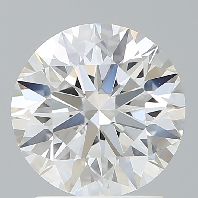 2.03 Carat Round Shaped, Ideal Cut, E Color, VVS2 Clarity, IGI Certified Lab Grown Diamond