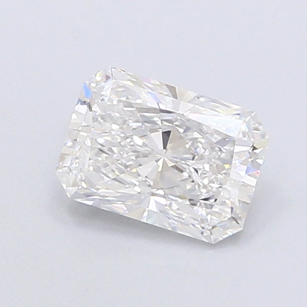 1.56 Carat Radiant Shaped, Very Good Cut, D Color, VS1 Clarity, IGI Certified Lab Grown Diamond