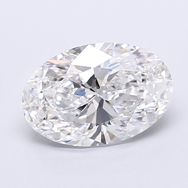 2.06 Carat Oval Shaped, Very Good Cut, E Color, VVS2 Clarity, IGI Certified Lab Grown Diamond