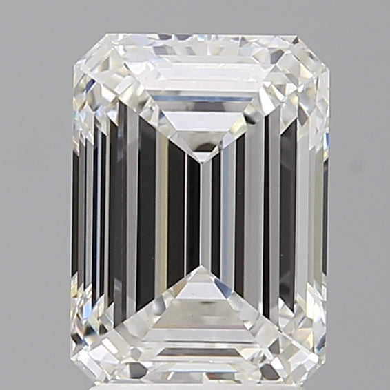 2.59 Carat Emerald Shaped, Ideal Cut, E Color, VS1 Clarity, IGI Certified Lab Grown Diamond