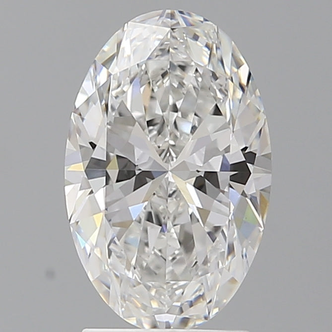 2.53 Carat Oval Shaped, Ideal Cut, E Color, VVS2 Clarity, IGI Certified Lab Grown Diamond