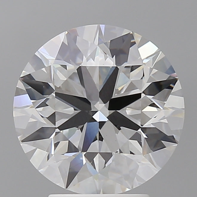 4.02 Carat Round Shaped, Excellent Cut, E Color, VVS2 Clarity, IGI Certified Lab Grown Diamond