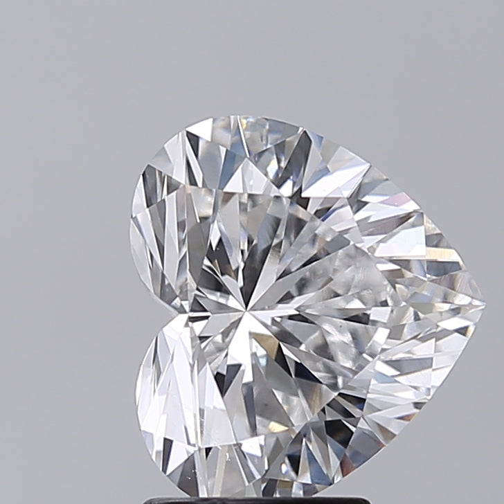3.01 Carat Heart Shaped, Excellent Cut, D Color, VS1 Clarity, IGI Certified Lab Grown Diamond