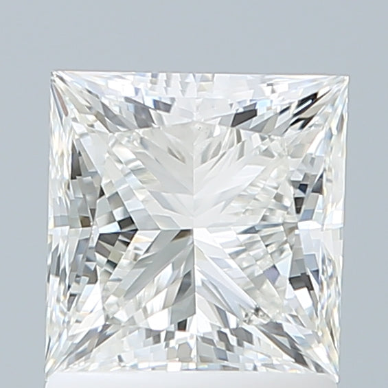 1.51 Carat Princess Shaped, Ideal Cut, F Color, VS1 Clarity, IGI Certified Lab Grown Diamond