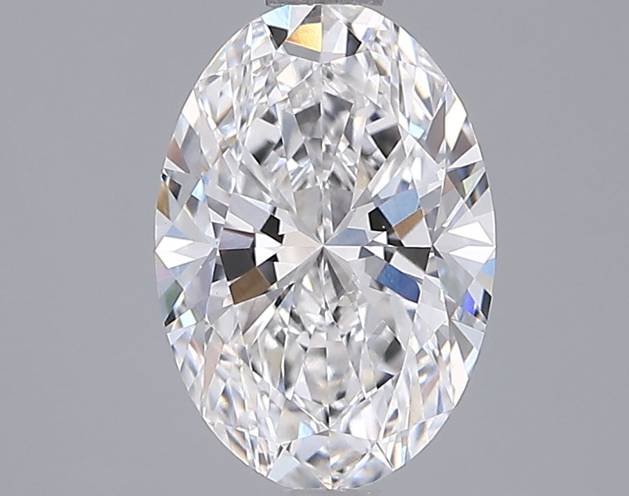 2.06 Carat Oval Shaped, Ideal Cut, D Color, VVS1 Clarity, IGI Certified Lab Grown Diamond