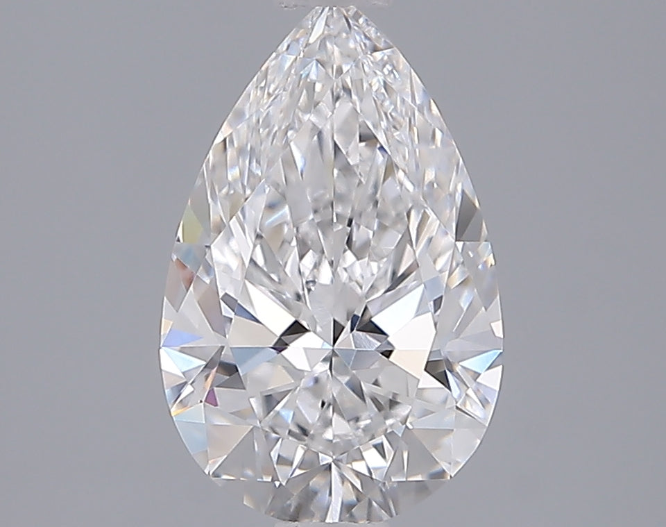 2.04 Carat Pear Shaped, Ideal Cut, D Color, VVS2 Clarity, IGI Certified Lab Grown Diamond