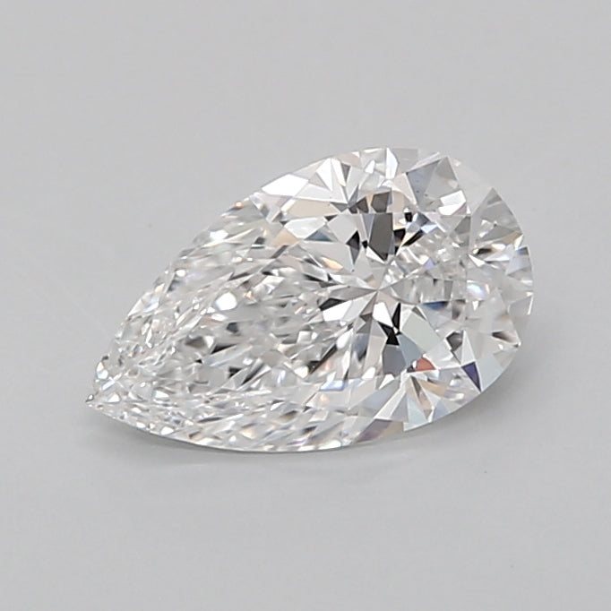 1.05 Carat Pear Shaped, Very Good Cut, D Color, VS2 Clarity, IGI Certified Lab Grown Diamond
