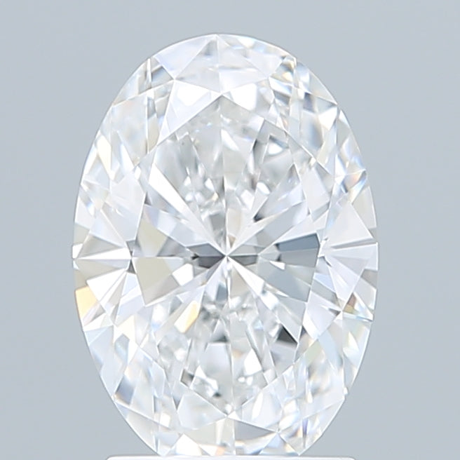 2.01 Carat Oval Shaped, Ideal Cut, E Color, VVS2 Clarity, IGI Certified Lab Grown Diamond
