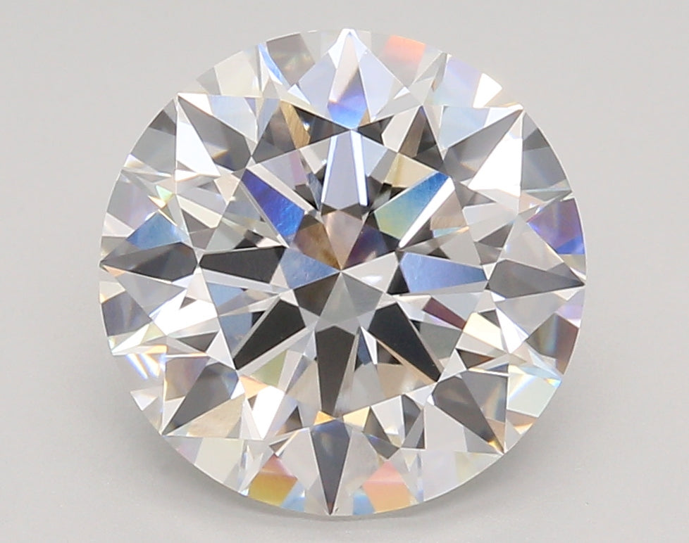 4.53 Carat Round Shaped, Ideal Cut, E Color, VVS2 Clarity, IGI Certified Lab Grown Diamond