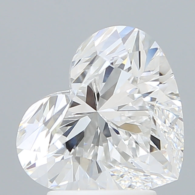 2.93 Carat Heart Shaped, Ideal Cut, D Color, VVS2 Clarity, IGI Certified Lab Grown Diamond