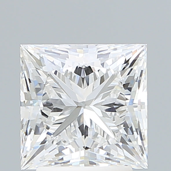 3.10 Carat Princess Shaped, Ideal Cut, E Color, VVS2 Clarity, IGI Certified Lab Grown Diamond