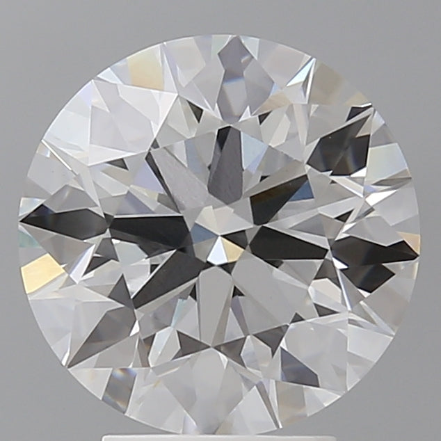 4.07 Carat Round Shaped, Ideal Cut, E Color, VVS2 Clarity, IGI Certified Lab Grown Diamond
