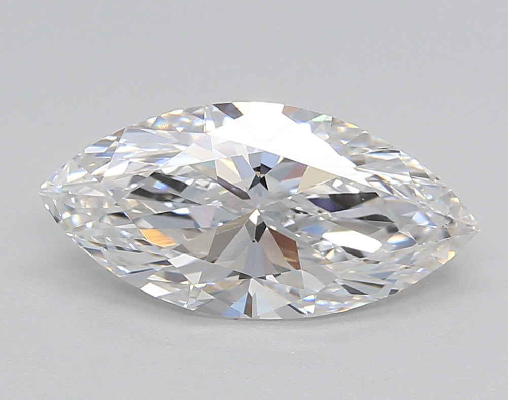 1.00 Carat Marquise Shaped, E Color, VS1 Clarity, IGI Certified Lab Grown Diamond