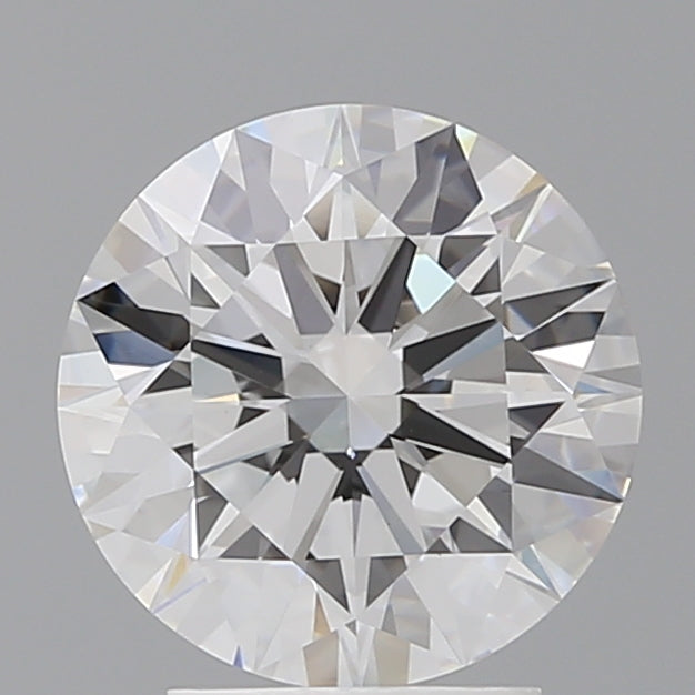 3.05 Carat Round Shaped, Ideal Cut, E Color, VVS2 Clarity, IGI Certified Lab Grown Diamond