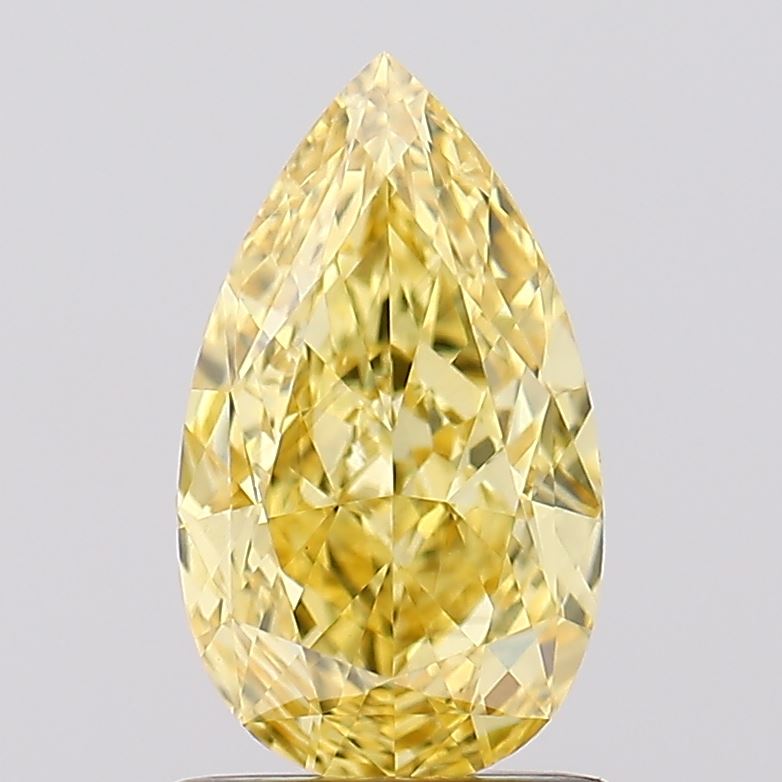 1.38 Carat Pear Shaped, Excellent Cut, VS2 Clarity, IGI Certified Lab Grown Diamond