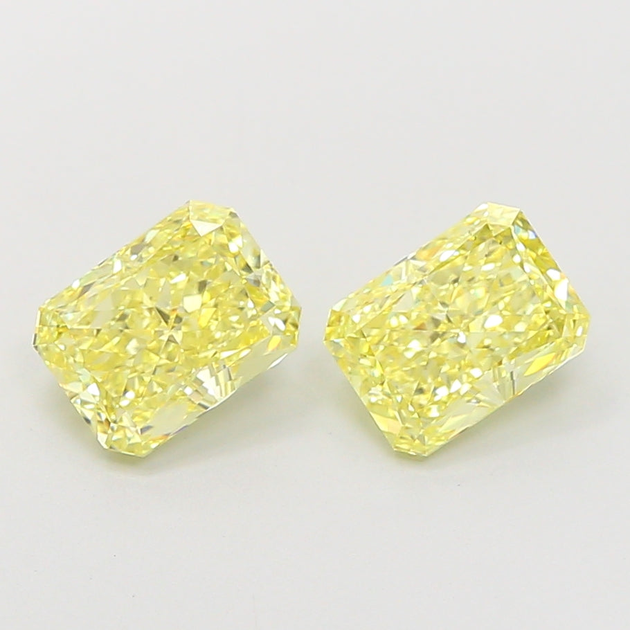 1.10 Carat Radiant Shaped, Ideal Cut, VS1 Clarity, IGI Certified Lab Grown Diamond