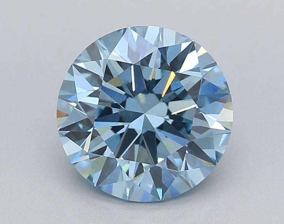 2.61 Carat Round Shaped, Ideal Cut, VS1 Clarity, IGI Certified Lab Grown Diamond