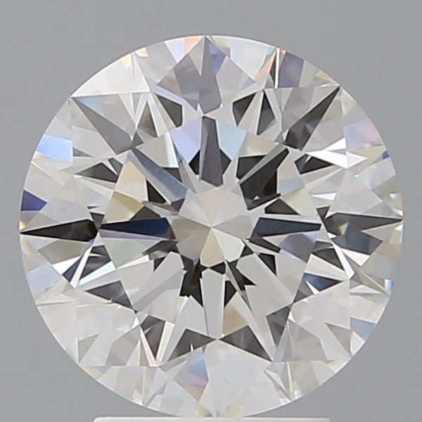 3.53 Carat Round Shaped, Ideal Cut, F Color, VVS2 Clarity, IGI Certified Lab Grown Diamond