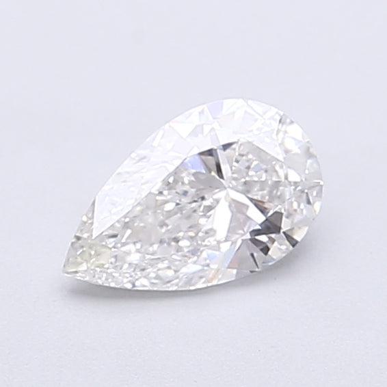 0.48 Carat Pear Shaped, Very Good Cut, E Color, VVS2 Clarity, IGI Certified Lab Grown Diamond