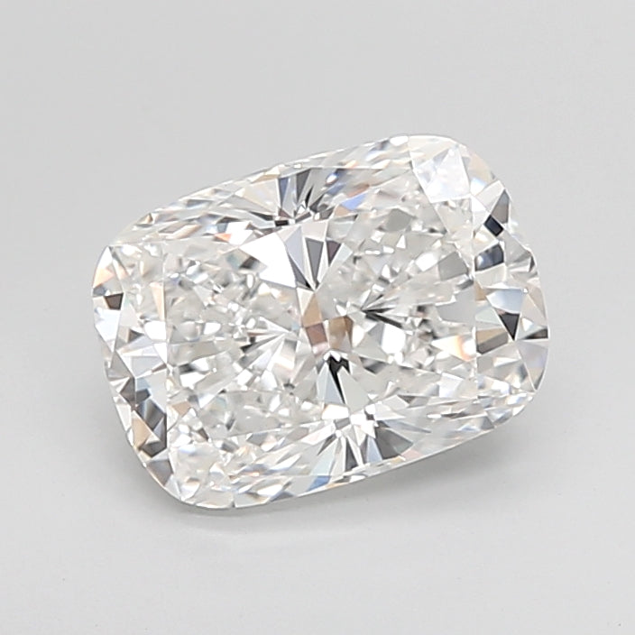 3.06 Carat Cushion Shaped, Ideal Cut, E Color, VVS2 Clarity, IGI Certified Lab Grown Diamond