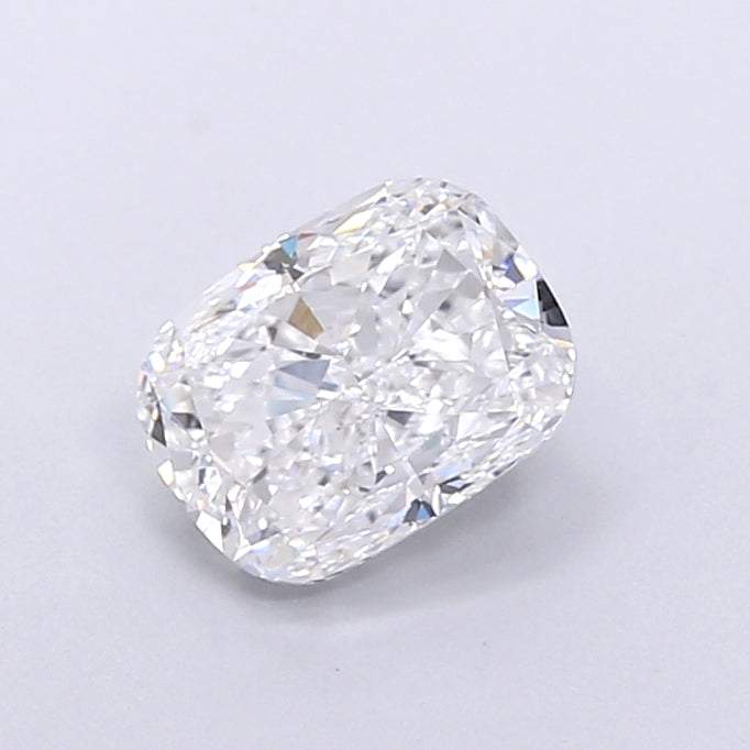 1.53 Carat Cushion Shaped, Very Good Cut, D Color, VVS2 Clarity, IGI Certified Lab Grown Diamond