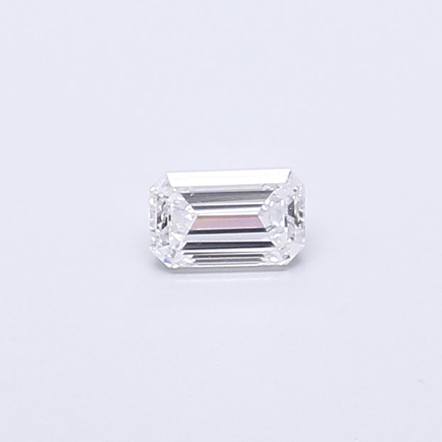 0.37 Carat Emerald Shaped, Very Good Cut, D Color, VS1 Clarity, IGI Certified Lab Grown Diamond