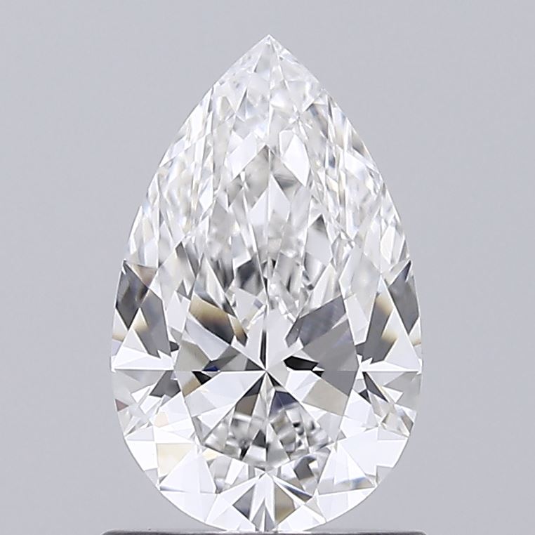 1.01 Carat Pear Shaped, Ideal Cut, E Color, VVS1 Clarity, IGI Certified Lab Grown Diamond