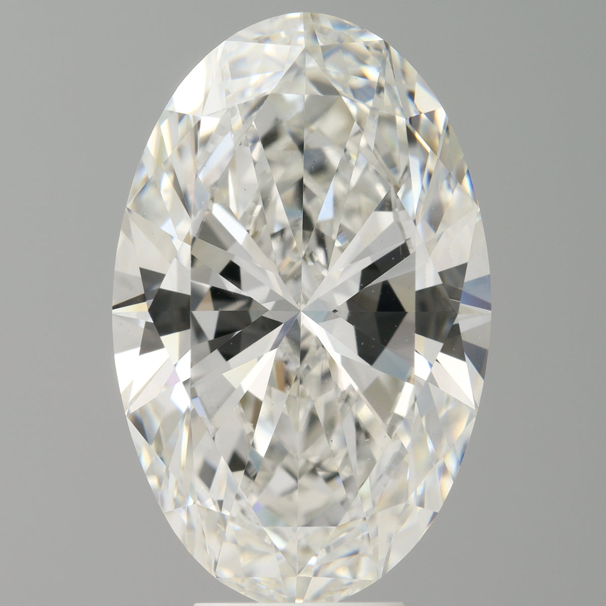 7.02 Carat Oval Shaped, Ideal Cut, F Color, VVS2 Clarity, IGI Certified Lab Grown Diamond