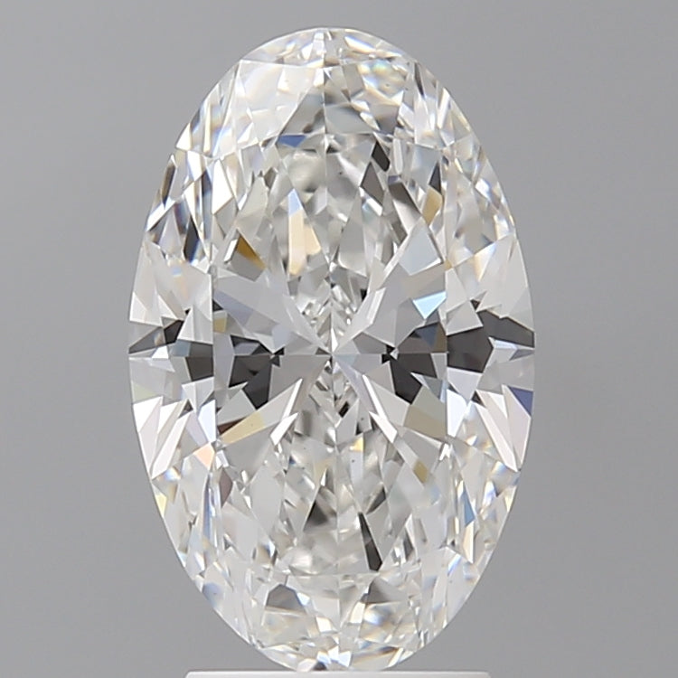 3.03 Carat Oval Shaped, Ideal Cut, E Color, VS1 Clarity, IGI Certified Lab Grown Diamond