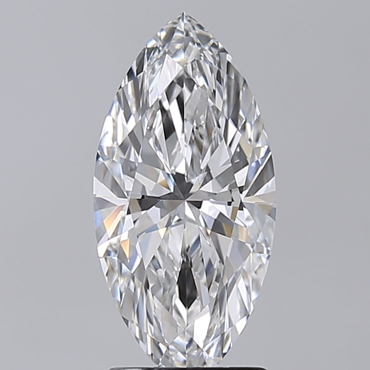 2.02 Carat Marquise Shaped, Excellent Cut, E Color, VVS2 Clarity, IGI Certified Lab Grown Diamond