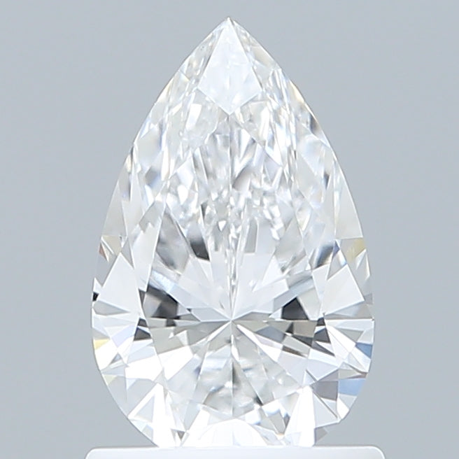 1.05 Carat Pear Shaped, Ideal Cut, D Color, VVS2 Clarity, IGI Certified Lab Grown Diamond