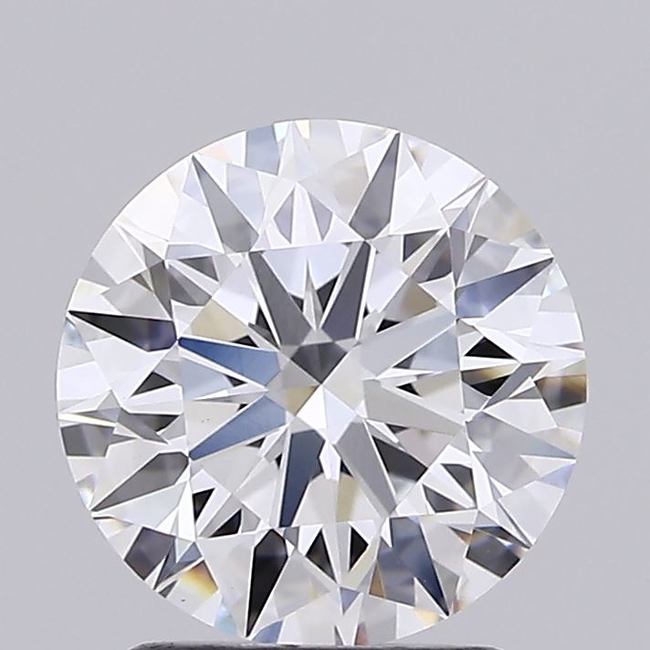 2.16 Carat Round Shaped, Ideal Cut, E Color, VVS2 Clarity, IGI Certified Lab Grown Diamond