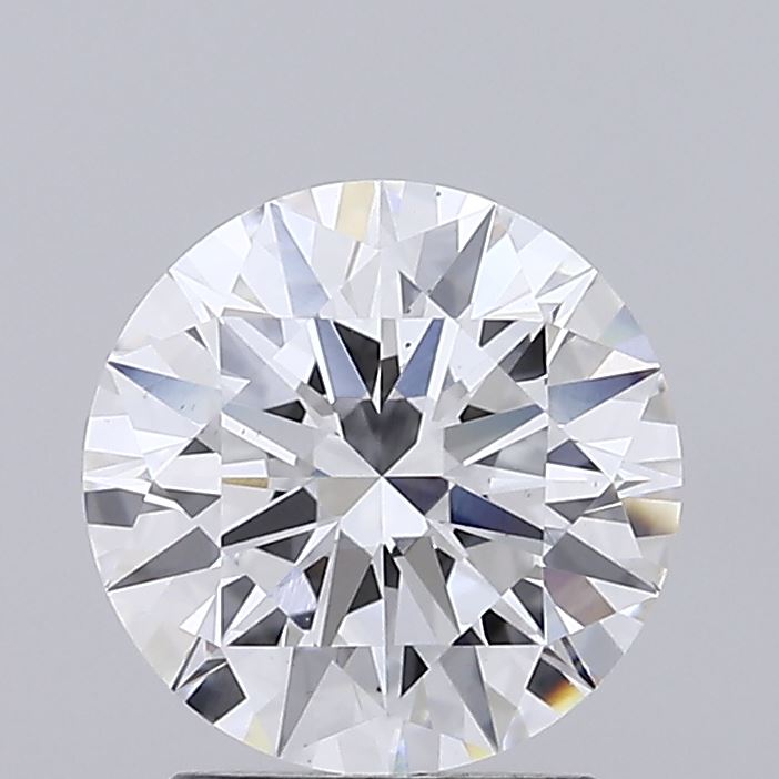 2.07 Carat Round Shaped, Ideal Cut, E Color, VS2 Clarity, IGI Certified Lab Grown Diamond