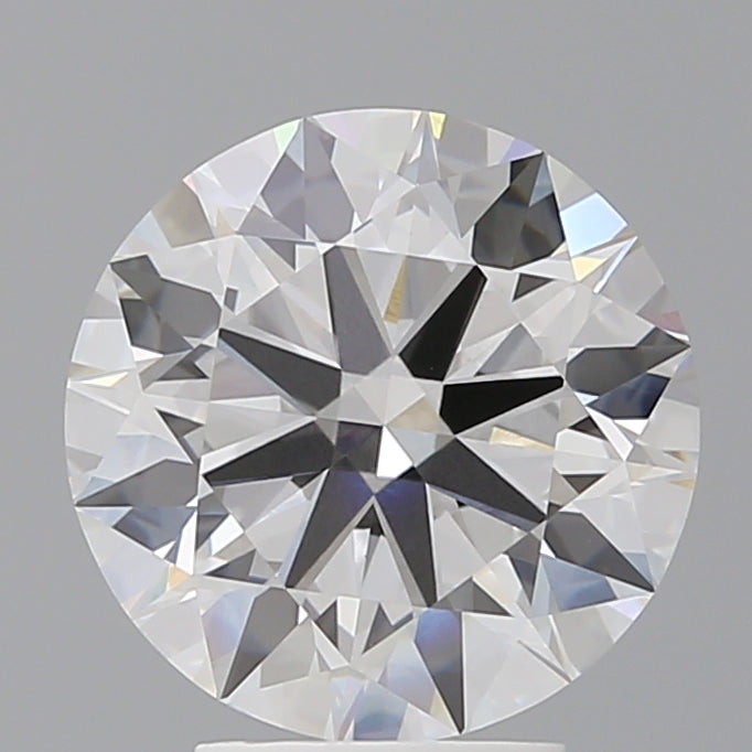4.10 Carat Round Shaped, Ideal Cut, E Color, VVS2 Clarity, IGI Certified Lab Grown Diamond
