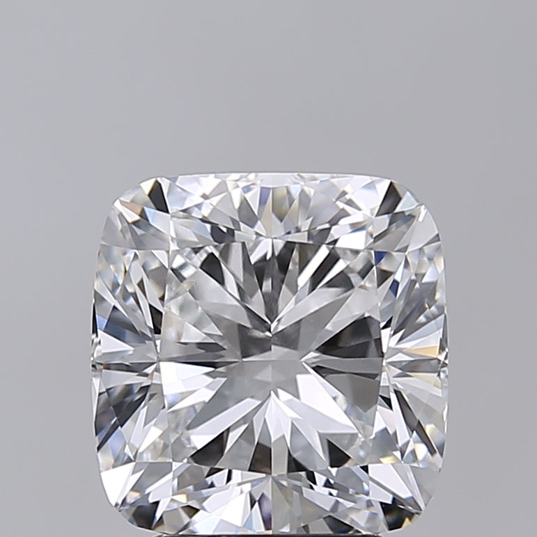 4.01 Carat Cushion Shaped, Ideal Cut, E Color, VVS2 Clarity, GIA Certified Lab Grown Diamond
